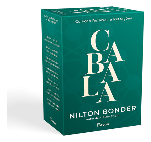 Livro Caixa Cabala Reflexos E Refrações coleção Completa 7 Volumes de Bonder Nilton Editorial Rocco Capa Mole Edição 1 Em Português 2025