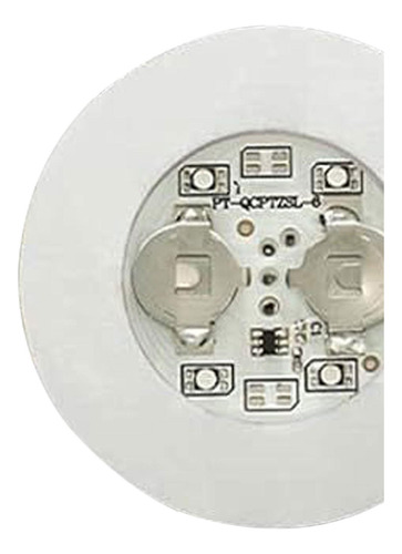 Posavasos Led, 7 Colores, Luces Adhesivas Led Rgb, 12 Piezas