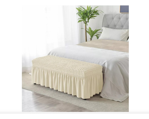 Rectángulo Taburete Cubre Banco Asiento Muebles Protector