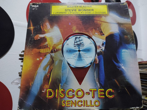 Stevie Wonder Master Blaster Maxi Single Vinilo,lp,acetato 