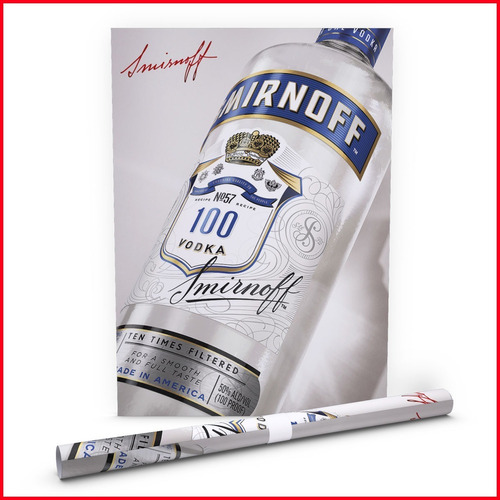 Poster Publicitario Vodka Smirnoff #3 - 40x60cm