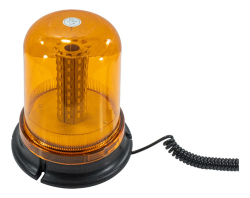 Torreta 80 Led Licuadora Giratoria Ambar Seguridad Reforzada