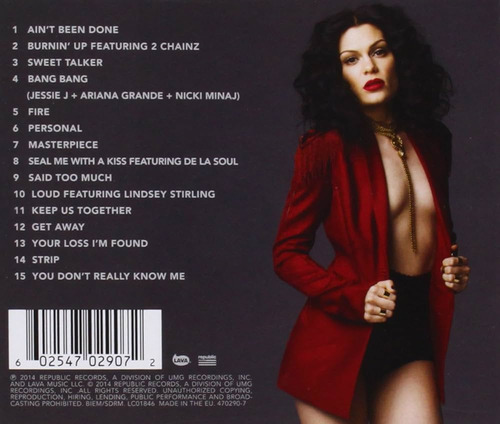 Jessie J Sweet Talker Disco Cd Deluxe Con 15 Canciones