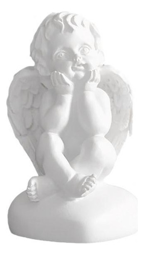 6 Resina Estatua De Ángel Colección De Sosteniendo La Cara