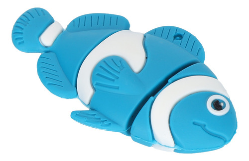 Imagen 1 de 10 de Pulgar Impulsiones Dibujos Animados Disco U Azul Pez Payaso