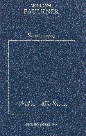 Santuario De William Faulkner - Hyspamerica Tapa Dura