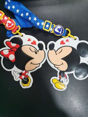 Par De Porta Credenciales Mickey Minnie, Tokyo Disney Resort