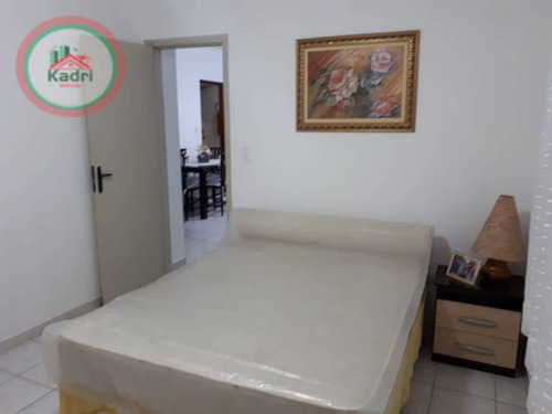 Apartamento Com 1 Dormitório À Venda, 48 M² Por R$ 225.000,00 - Vila Guilhermina - Praia Grande/sp - Ap5376
