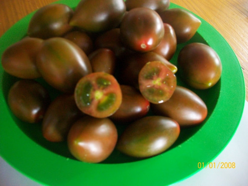 30 Semillas Tomate Chocolito -cherry Cebra Chocolate!!!!