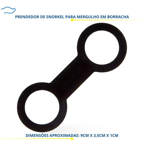 Prendedor De Tubo De Respiração Snorkel Esporte Marítimo