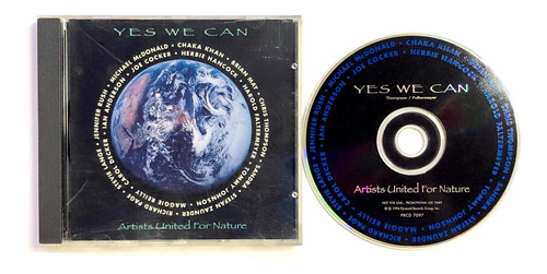 Artists United For Nature - Yes We Can Promo Cd Bryan May