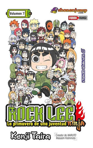 Panini Manga Rock Lee N.7: Panini Manga Rock Lee N.7, De Pan