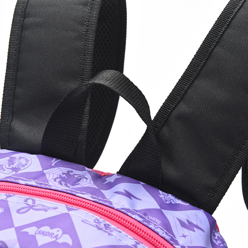 Mochila Skora Infantil Diseño 3d Cómoda Y Funcional Color Negro Diseño De La Tela Gatito