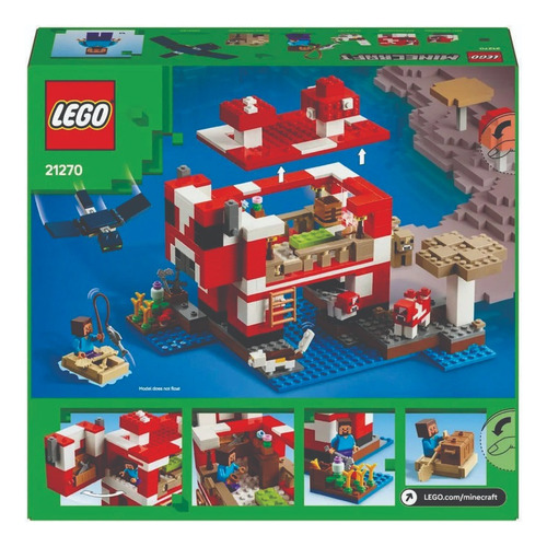 Blocos De Montar - Minecraft - A Casa Coguvaca - Lego 500