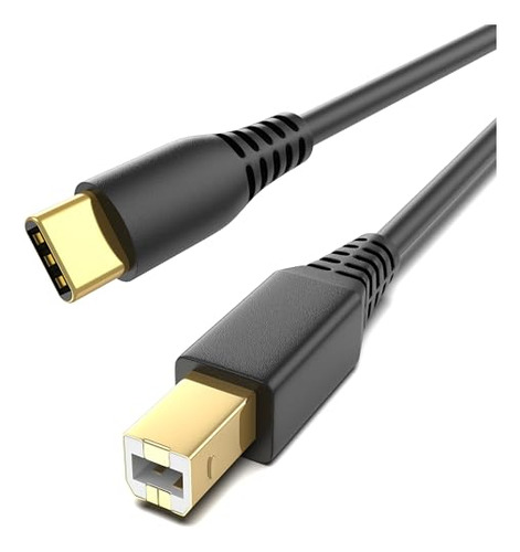 Cable De Impresora Uliftus Usb-b A Usb-c 2m, Cable Usb Tipo