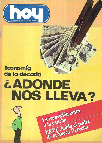 Revista Hoy N° 190 / 11 A 17 Marzo 1981 / Economía Adónde