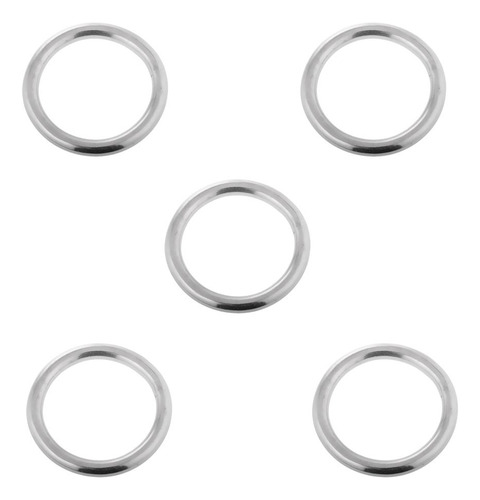5x 5 Unids / Set Pulido 304 Acero Inoxidable O S Conector De