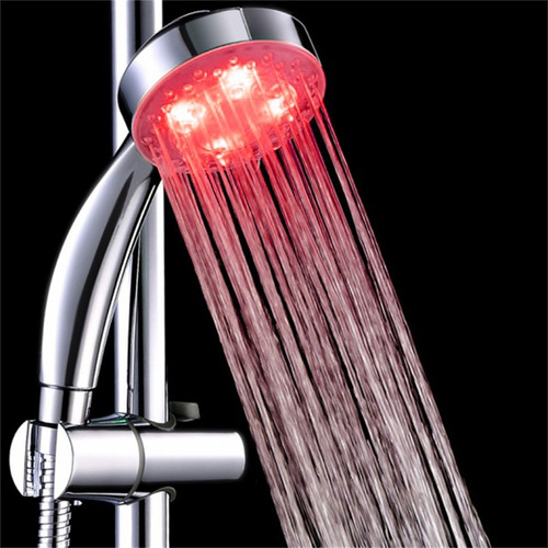 Chuveiro Led K De 3 Cores Automaticamente Sem Baterias. Hand