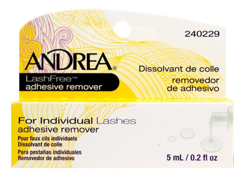 Removedor Adhesivo De Pestañas Postizas - Andrea 