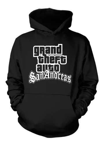 Blusa Moletom Canguru Gta San Andres California Ps2 Reliquia