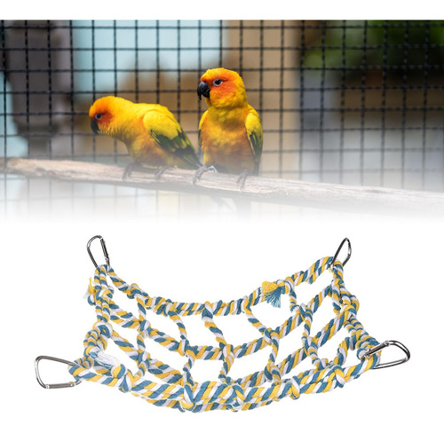 Nn Estructura Cuerda Para Mascotas Y Aves, Red Amarillo
