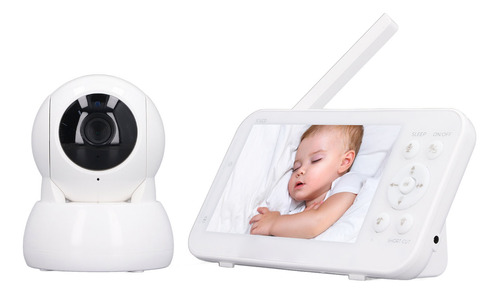 Monitor Para Bebés Inalámbrico De 5 Pulgadas Con Visión Noct