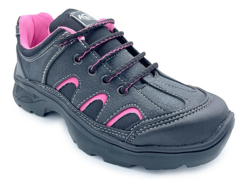 Imagen 2 de 6 de Bota Borcego Mujer Trekking Trabajo Seguridad 36/41!