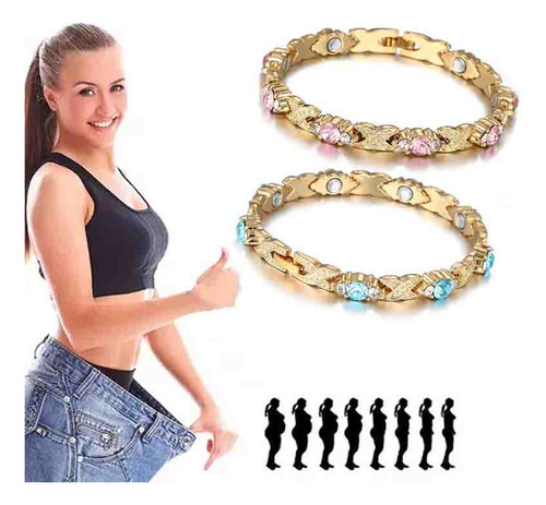 Pulsera Magnética Para Bajar De Peso De 2 Piezas