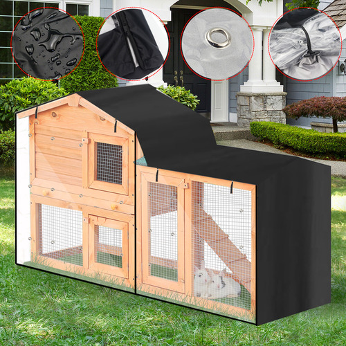 (b) Fundas Para Conejeras De Conejo Con Forma De Caja Para P