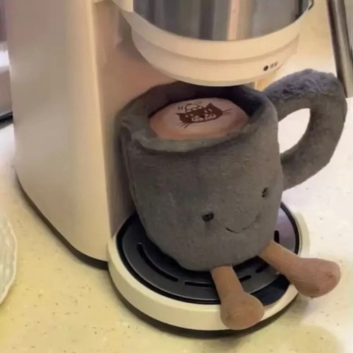 Mx1 Para Juguete De Peluche Con Taza De Café En Grano De