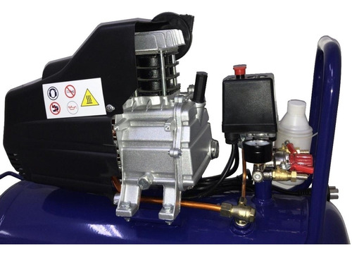 Compresor De Aire Fiwaki 50l 2 Hp Transportable + Kit 5pieza