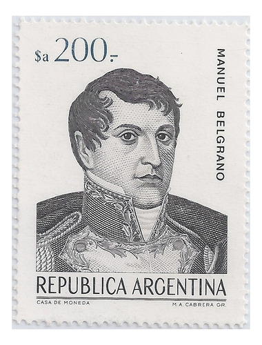 Argentina - Próceres - Pesos Argentinos - Año 1983 - Gj 2149