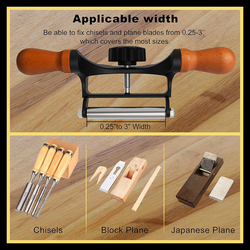 Guía De Afilado Para Juego De Cinceles De Madera Y Cepillado