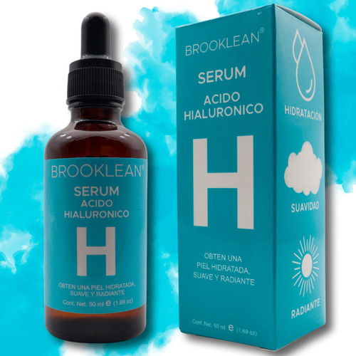 Serum Acido Hialuronico Antienvejecimiento 50ml Brooklean Momento De Aplicación Día/noche Tipo De Piel Todo Tipo De Piel