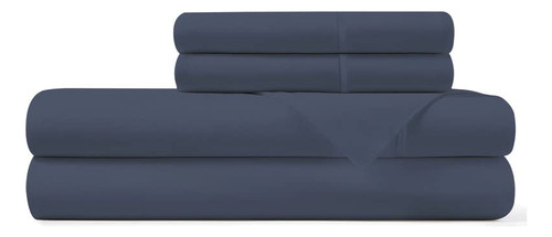 Juego De Sábanas De Algodón Puro Pizuna Percale Tamaño