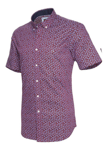 Camisa Hombre Potros Estampada Algodón Mc