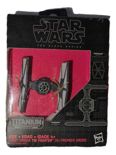 Nave Star Wars, First Order Tie Fighter (Usado)