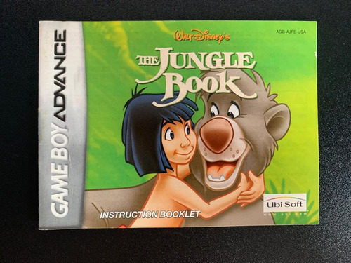 The Jungle Book Game Boy Advance Manual