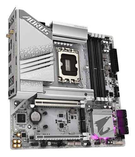 Placa Madre Gigabyte Z790m Aorus Elite Ax Ice Lga 1700 Ddr5