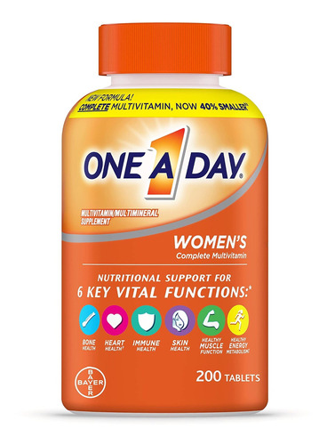 One A Day Multivitamnico Diario Completo Para Mujer Con Vit