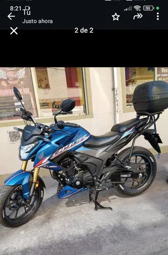Honda 2.0 Como Nueva, Con Parrilla Y Maletero.