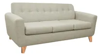 Comprar Sillon 3 Cuerpos Retro Escandinavo Chenille Antidesgarro