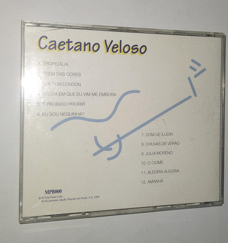 Cd Os Grandes Da Mpb - Caetano Veloso ( 18530 ) (Usado)