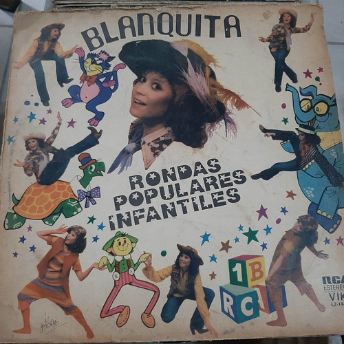 Vinilo Blanquita Silvan Rondas Populares Infantiles If1