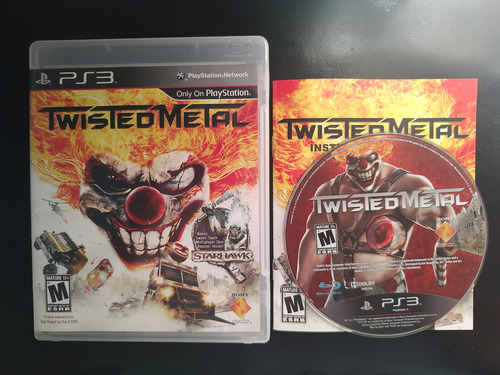 Twisted Metal Ps3 Playstation 3 Fisico Completo Original (Usado)
