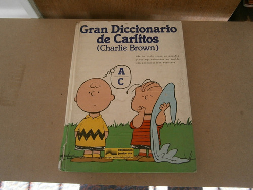 Gran Diccionario De Carlitos A C . Charlie Brown . Esp Ingl