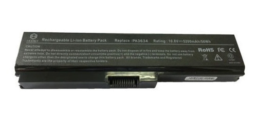 5200mah Batería Para Toshiba Satellite C655-s5049 C655-s5068
