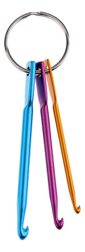 3 Unids / Pieza Ganchos De De Aluminio Agujas De De Color