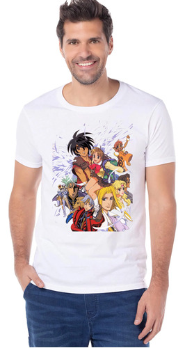 Playera Tenku No Escaflowne Diseño 05 Anime Playeras Beloma