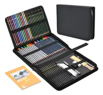 Comprar 72 Piezas Kit de Lápices Sketcher de Dibujo Laspang Arte Dibujo Profesional para Colorear Pintura y Boceto Incluye Carboncillo Bosquejo Lápices de Colores Libro de bocetos